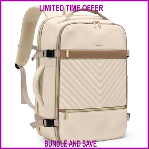 40L Travel Backpack Carry On Flight Approved 17 Inch Laptop Daypack main image 4